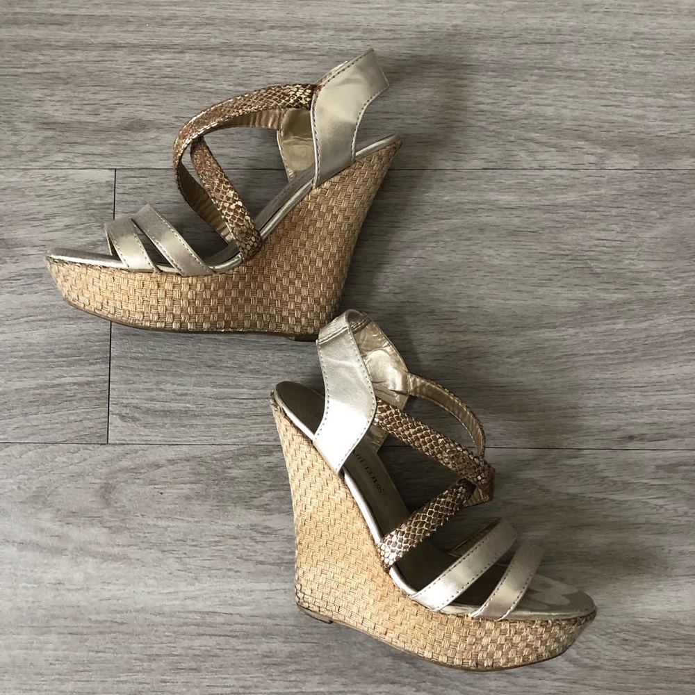 Justfab wedge sandals 6